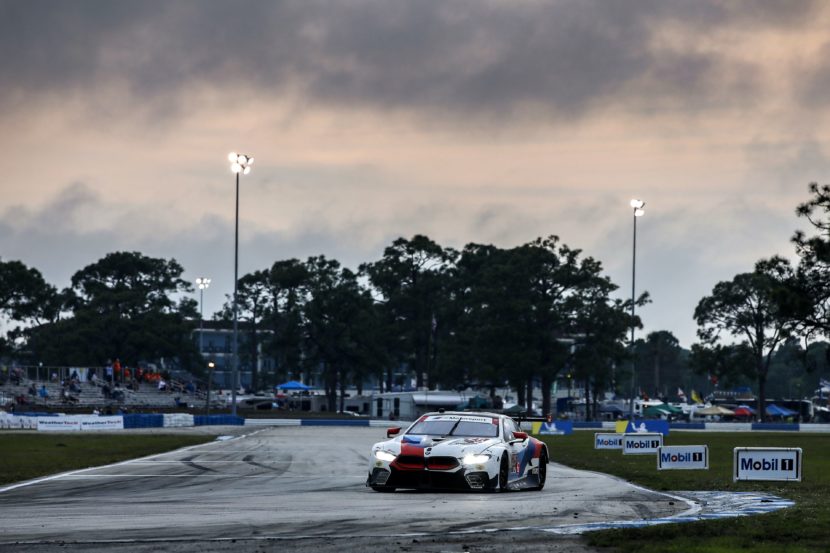 BMW M8 GTE finishes fourth and seventh in the GTLM class at the 12 Hours of Sebring