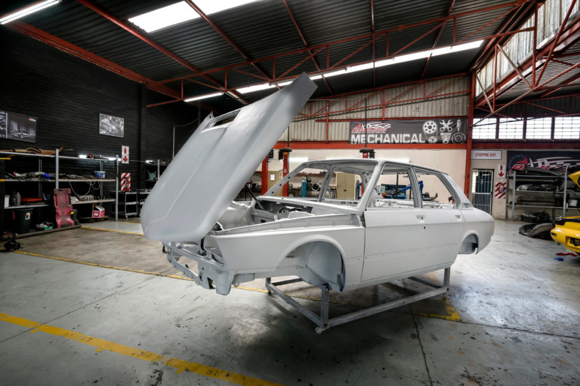 BMW South Africa has started its restoration of the E12 BMW 5 Series