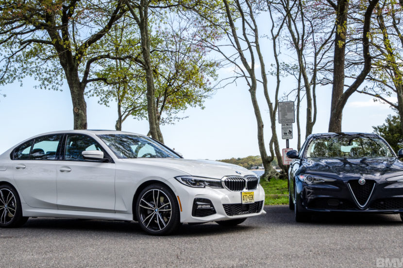 Motor Trend also tested the BMW 330i against the Alfa Romeo Giulia