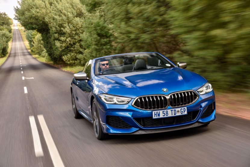 The new BMW 8 Series Convertible photoshoot from South Africa
