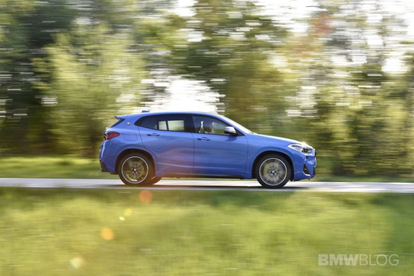 BMW X2 M35i vs Range Rover Evoque P300 — Car and Driver Test