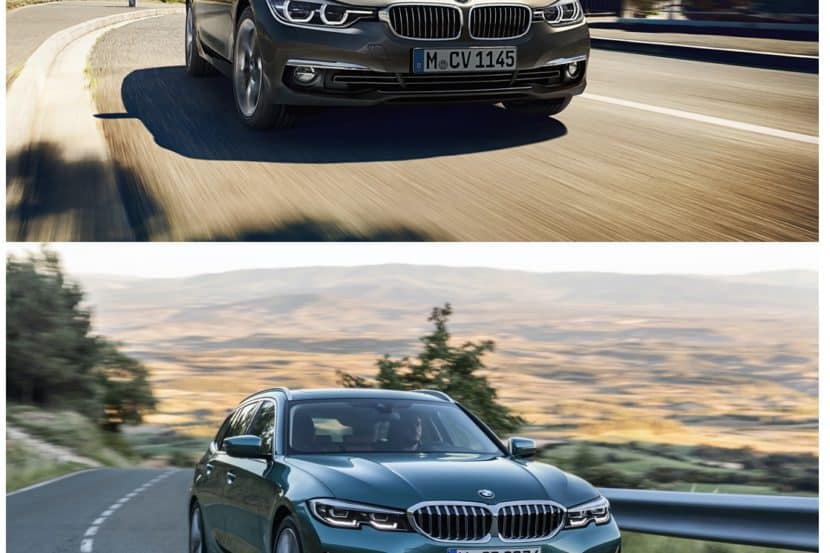 Photo Comparison: BMW G21 3 Series Touring vs. F31 3 Series Touring