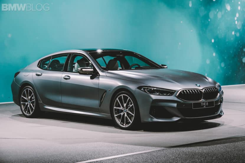 First live photos of the BMW 8 Series Gran Coupe