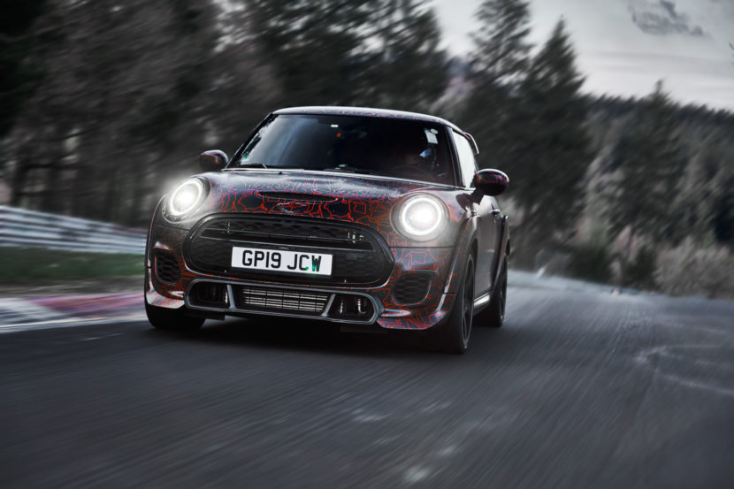 MINI JCW GP F56 laps the Nordschleife in 7:56:69 minutes