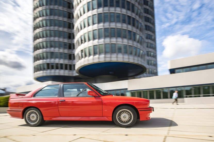 E30 BMW M3 at the BMW HQ in Munich