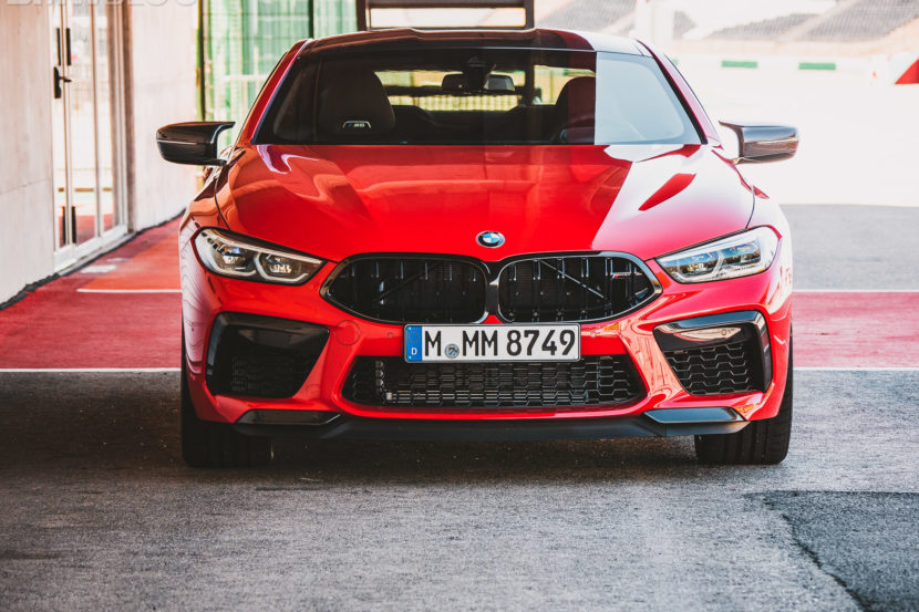 VIDEO: BMW M8 Coupe Competition in Fire Red