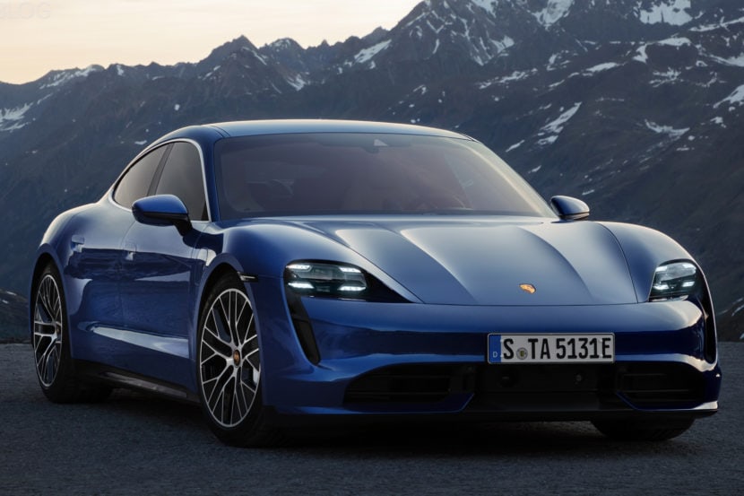 Photo Comparison: Porsche Taycan vs BMW M5 Competition