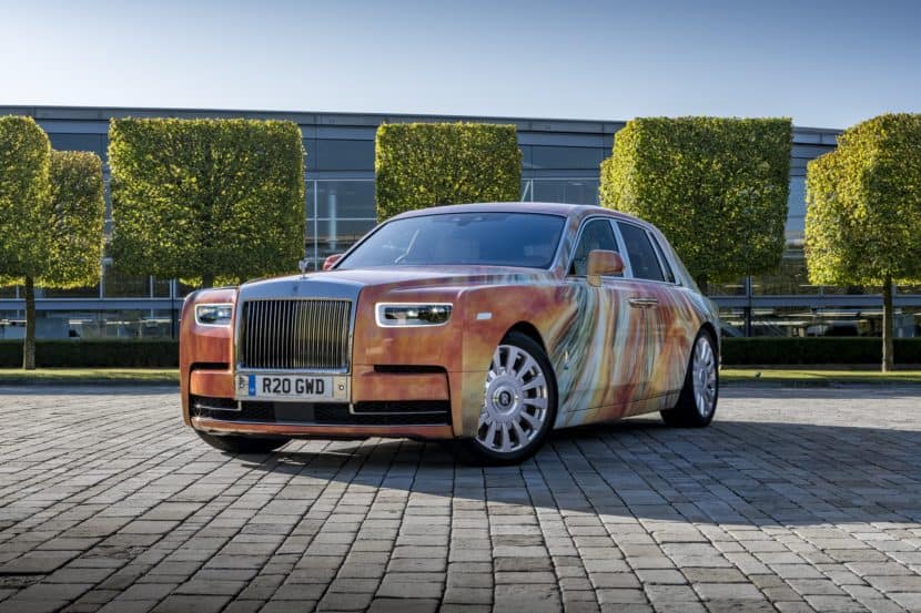 Unique Rolls-Royce Phantom by Marc Quinn Raises £888,000 for charity