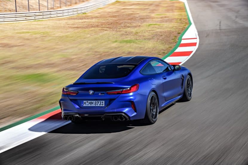 BMW and Pirelli worked on custom P Zero tires for the new M8