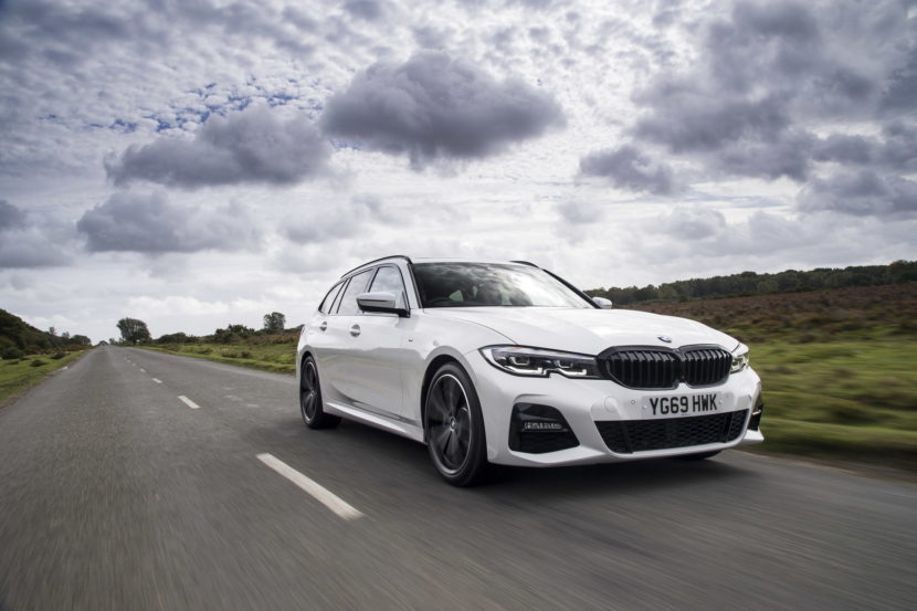 G21 BMW 3 Series Touring is the same size as an E34 5 Series Touring