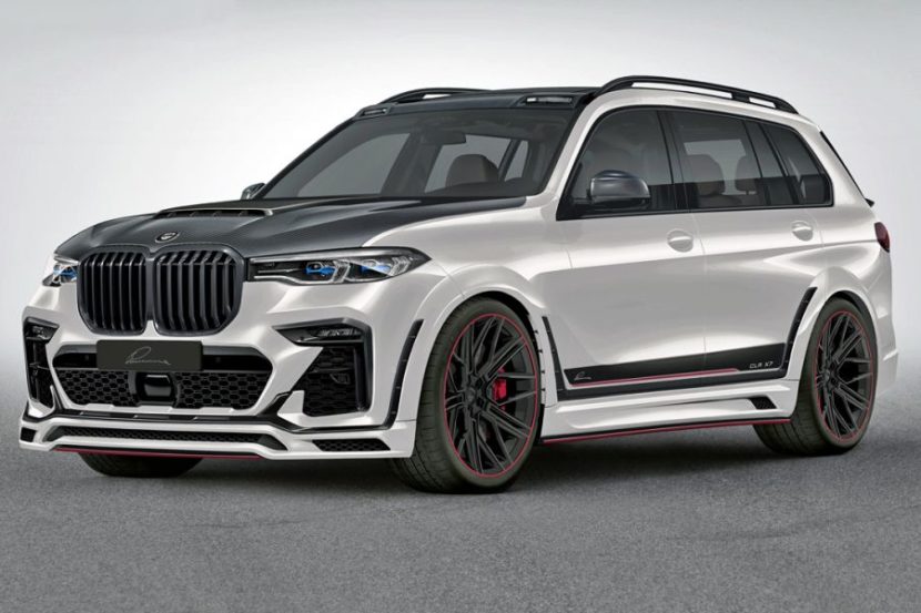 Lumma CLR X7: BMW X7 with a widebody kit from Lumma Design