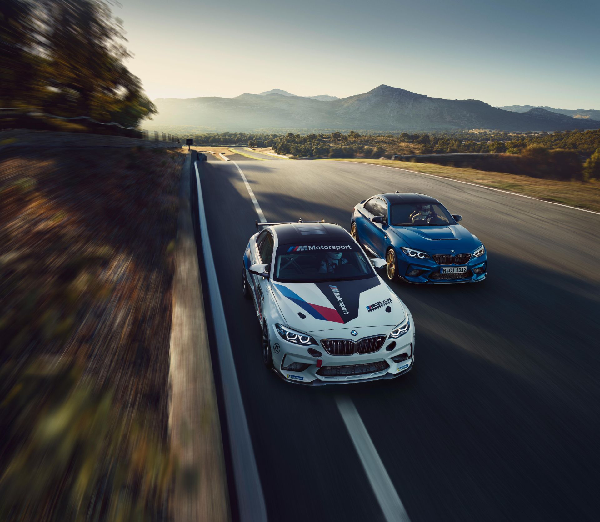 F87 BMW M2 CS Racing and M2 F87 together