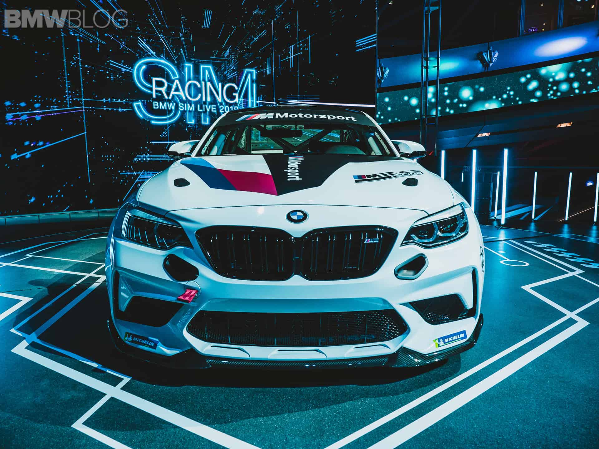 BMW M2 CS Racing front-end