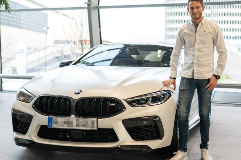 Marco Wittmann gets a new company car – The BMW M8 Coupe