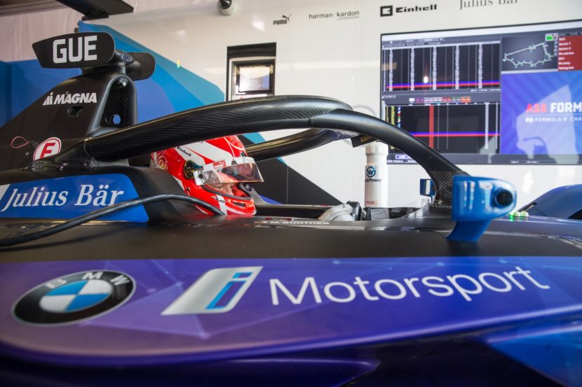 BMW iFE.20 Formula E car has parts made of renewable textile fibers