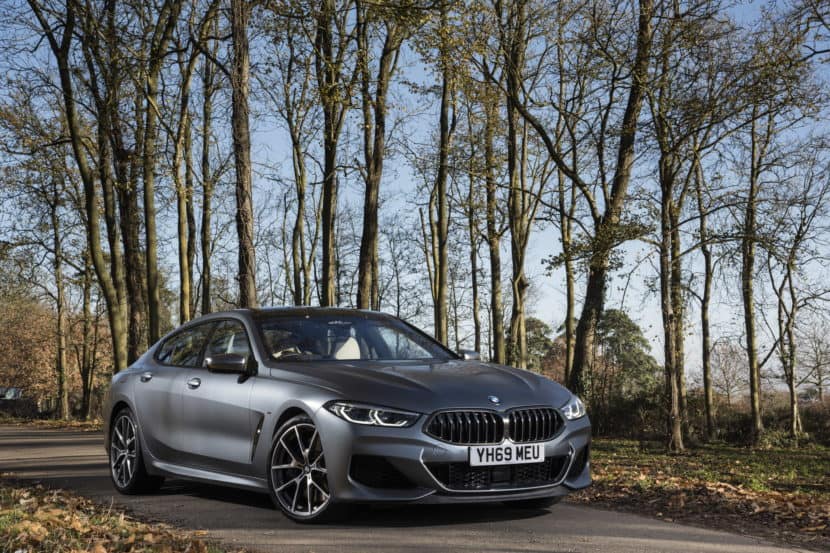 The new BMW 8 Series Gran Coupe priced from £69,340 OTR in the UK
