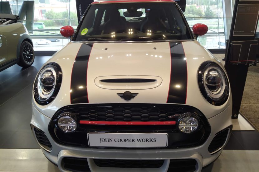 MINI JCW F56 decked out with lots of performance parts