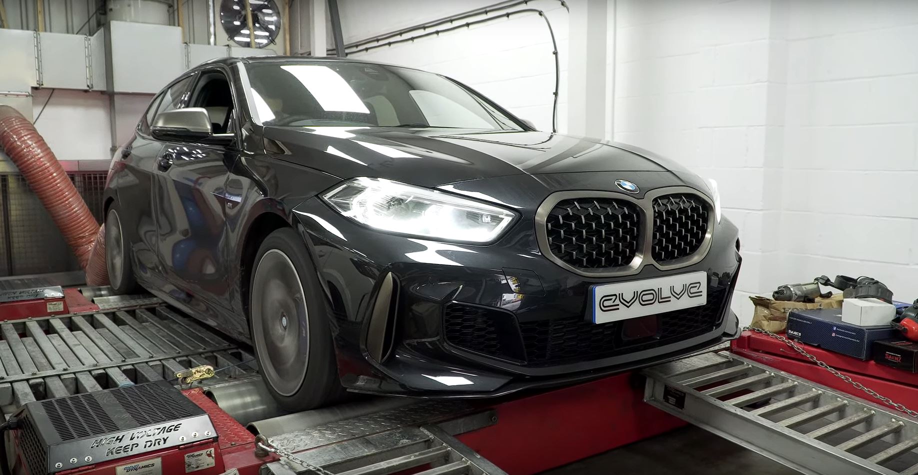 BMW M135i dyno