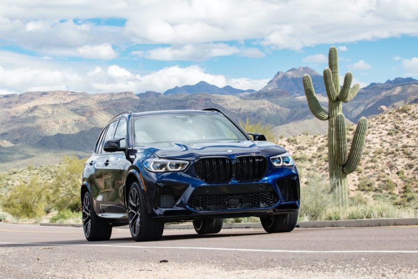 Over 100 images of the 2020 BMW X5 M Competition in Tanzanite Blue II Metallic
