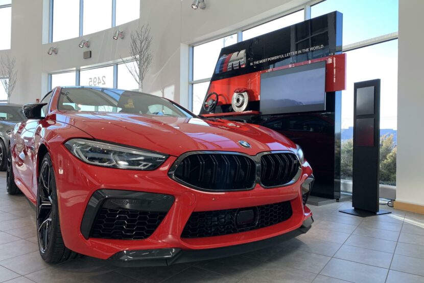 VIDEO: Check out this BMW M8 Competition in Ferrari’s Rosso Corsa