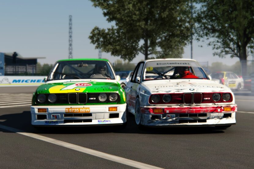 Sim Racing on TV? Yes, thanks to BMW Romania and the E30 M3 DTM