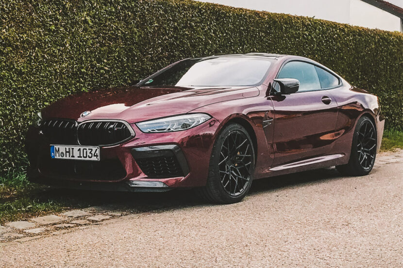 Rare Find: BMW M8 Coupe Competition in Individual Aventurine Red II