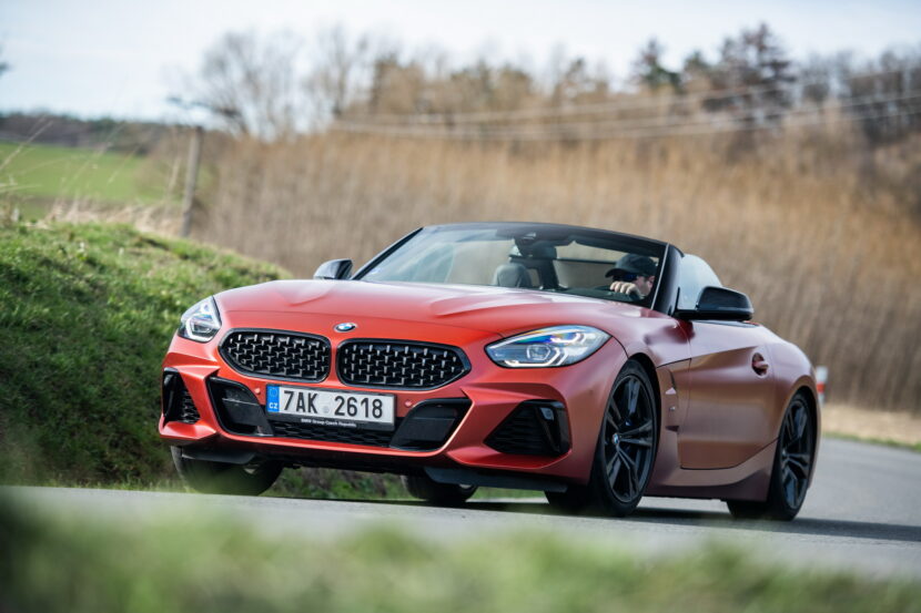 BMW Z4 M40i First Edition featured in Frozen Orange metallic