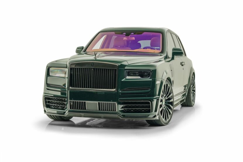 Photo Gallery: Mansory Rolls-Royce Cullinan in British Racing Green