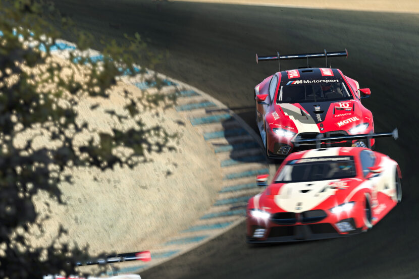 BMW Gets 1-2-3 finish in IMSA iRacing Pro Series on Virtual Laguna Seca