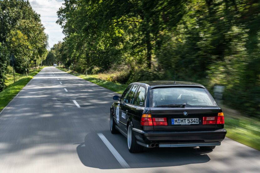 Santorini Blue E34 BMW M5 Touring Is Asking for $129,990