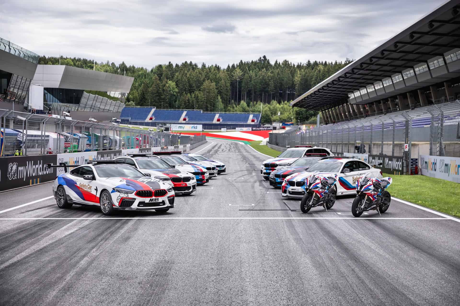 BMW M Safety Cars for the MotoGP championships