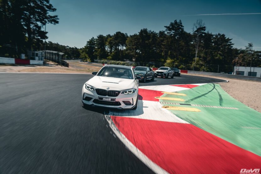 BMW M2 CS goes for a track ride at Zolder