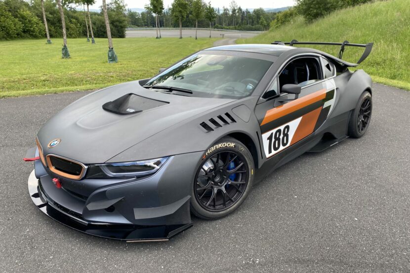 BMW i8 Procar gets carbon fiber parts and 455 horsepower