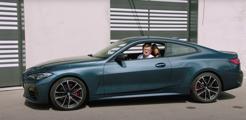 Klaus Froehlich at the launch of the new BMW 4 Series