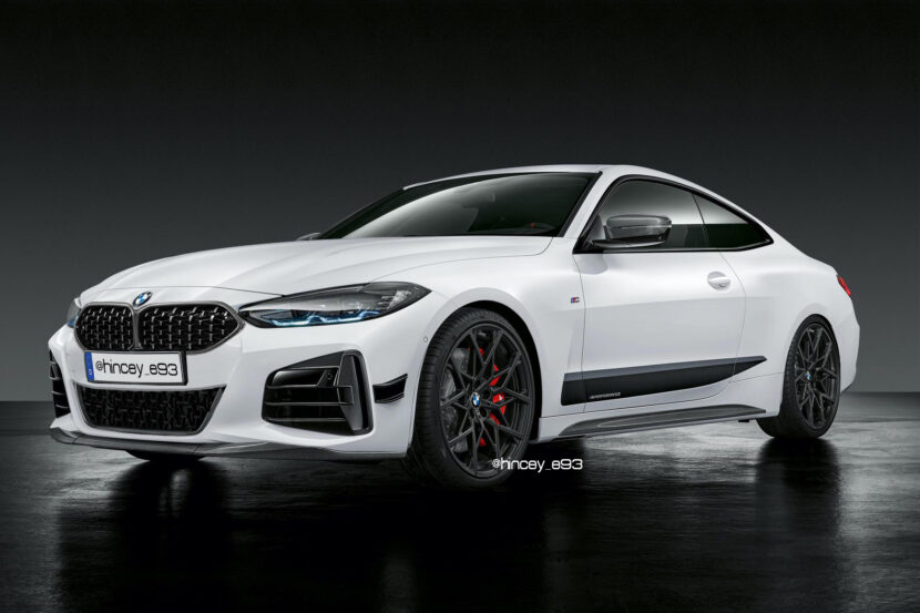 BMW M440i Rendered with 2 Series Gran Coupe Grille