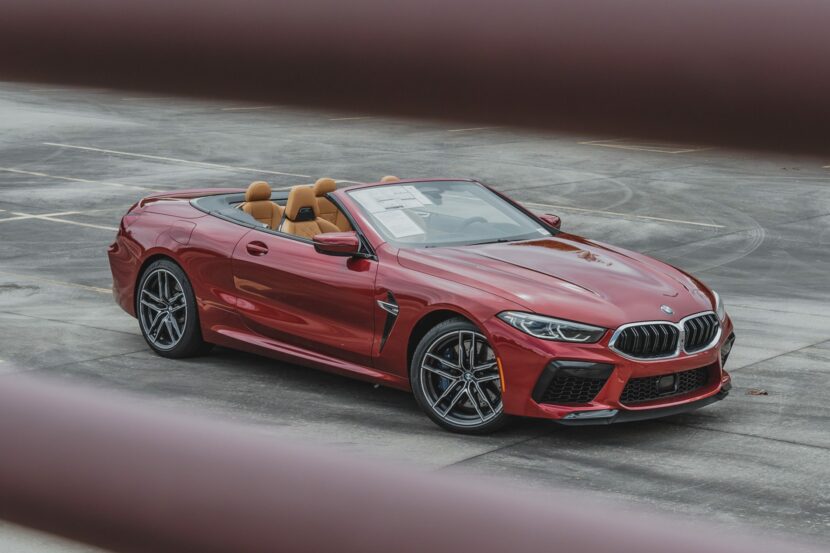 2020 BMW M8 Convertible looks beautiful in the Motegi Red