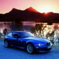 BMW Z3 Coupe by the lake