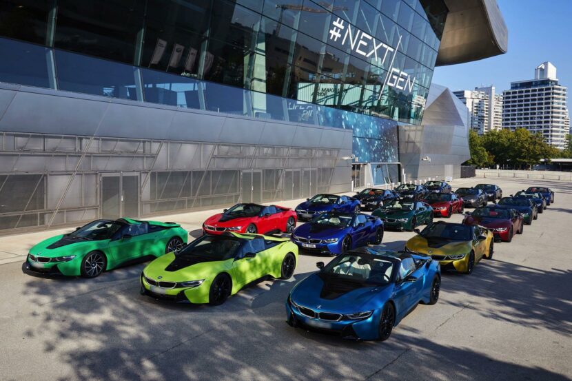 BMW i8 Twilight Purple by Liberty Walk gets widebody kit, air suspension