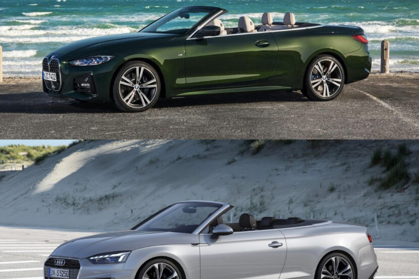 Photo Comparison: BMW 4 Series Convertible vs Audi A5 Cabriolet