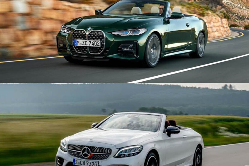 Photo Comparison: BMW 4 Series Convertible vs Mercedes-Benz C-Class Cabriolet