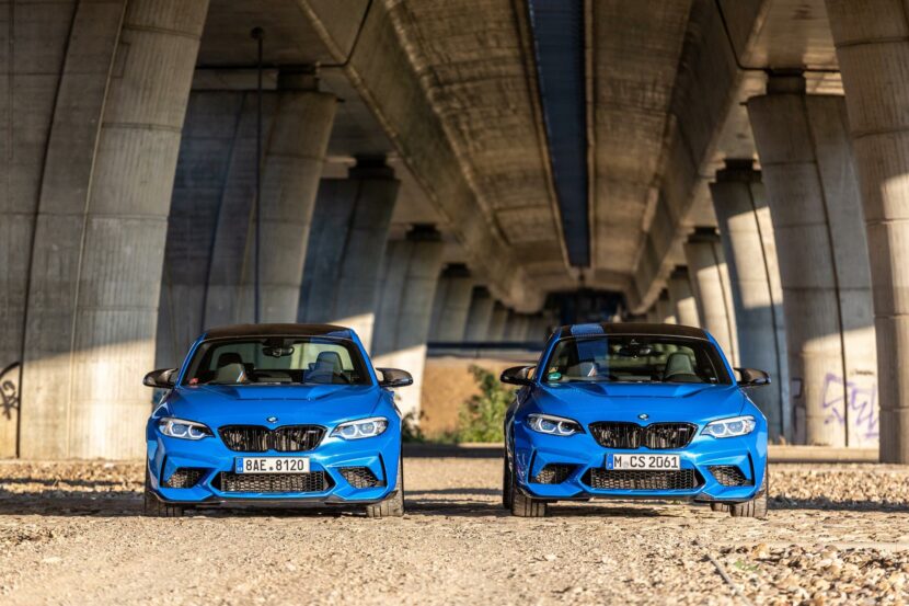 BMW M2 CS duo goes to Prague for a photoshoot