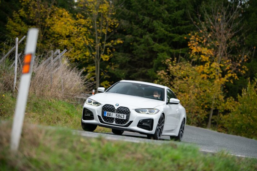 2021 BMW 420d shows itself as M Sport in Alpine White
