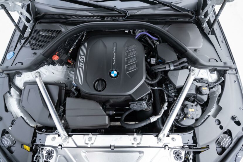 BMW B47 engine in the BMW 420d Coupe