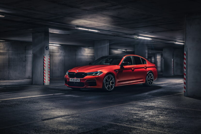BMW M5 Competition Facelift looks fantastic in Motegi Red