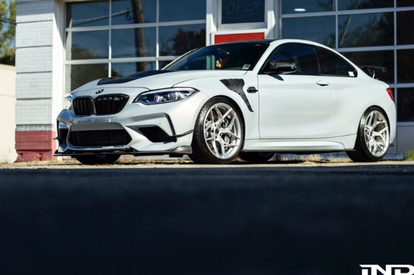 BMW M2 Competitions gets tuned for a proper track day