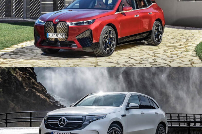 Photo Comparison: BMW iX vs Mercedes-Benz EQC