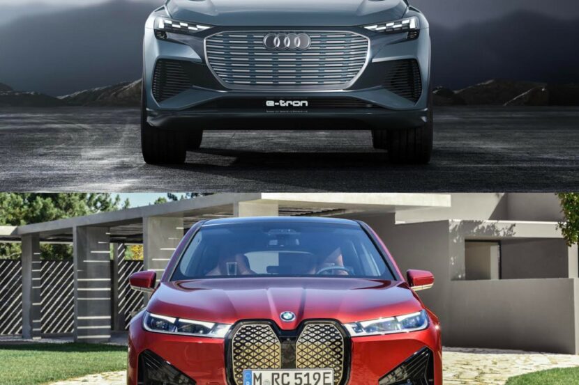 Photo Comparison: BMW iX vs Audi Q4 e-tron