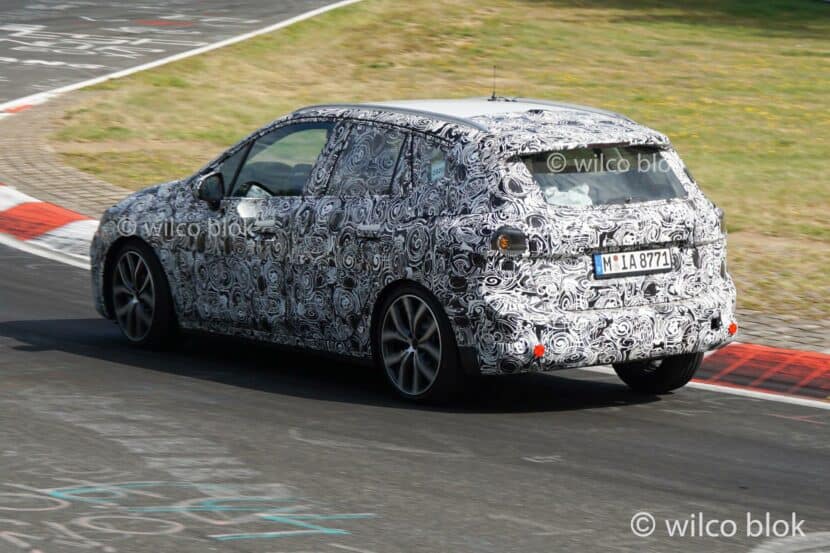 2022 BMW 2 Series Active Tourer spied before its unveil