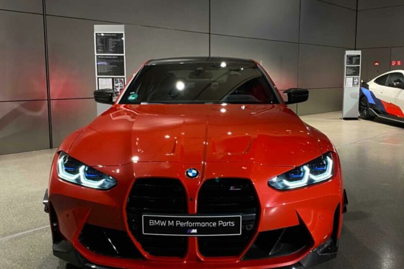 Here is the 2021 BMW M3 Competition with new M Performance Parts