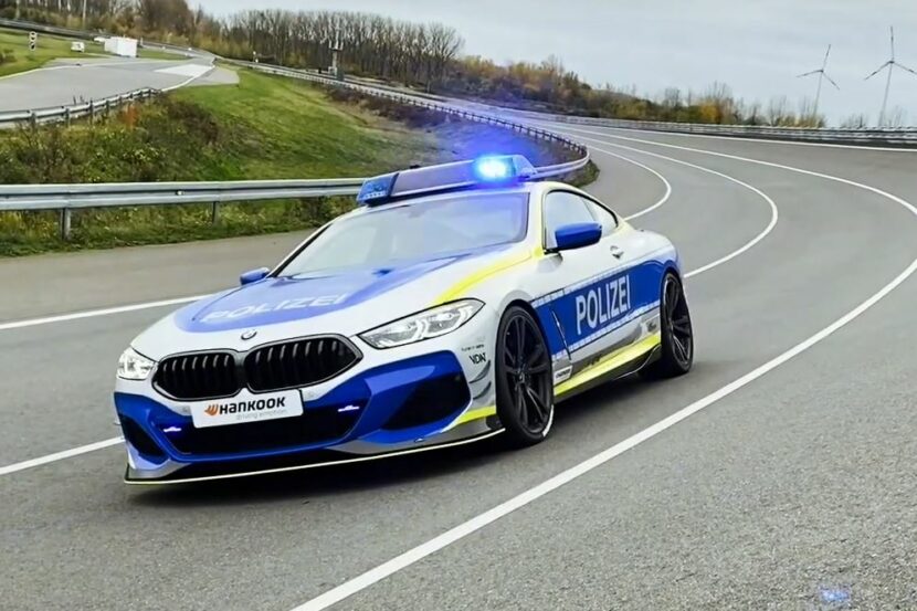 Video: Check out the AC Schnitzer M850i Police Car in motion